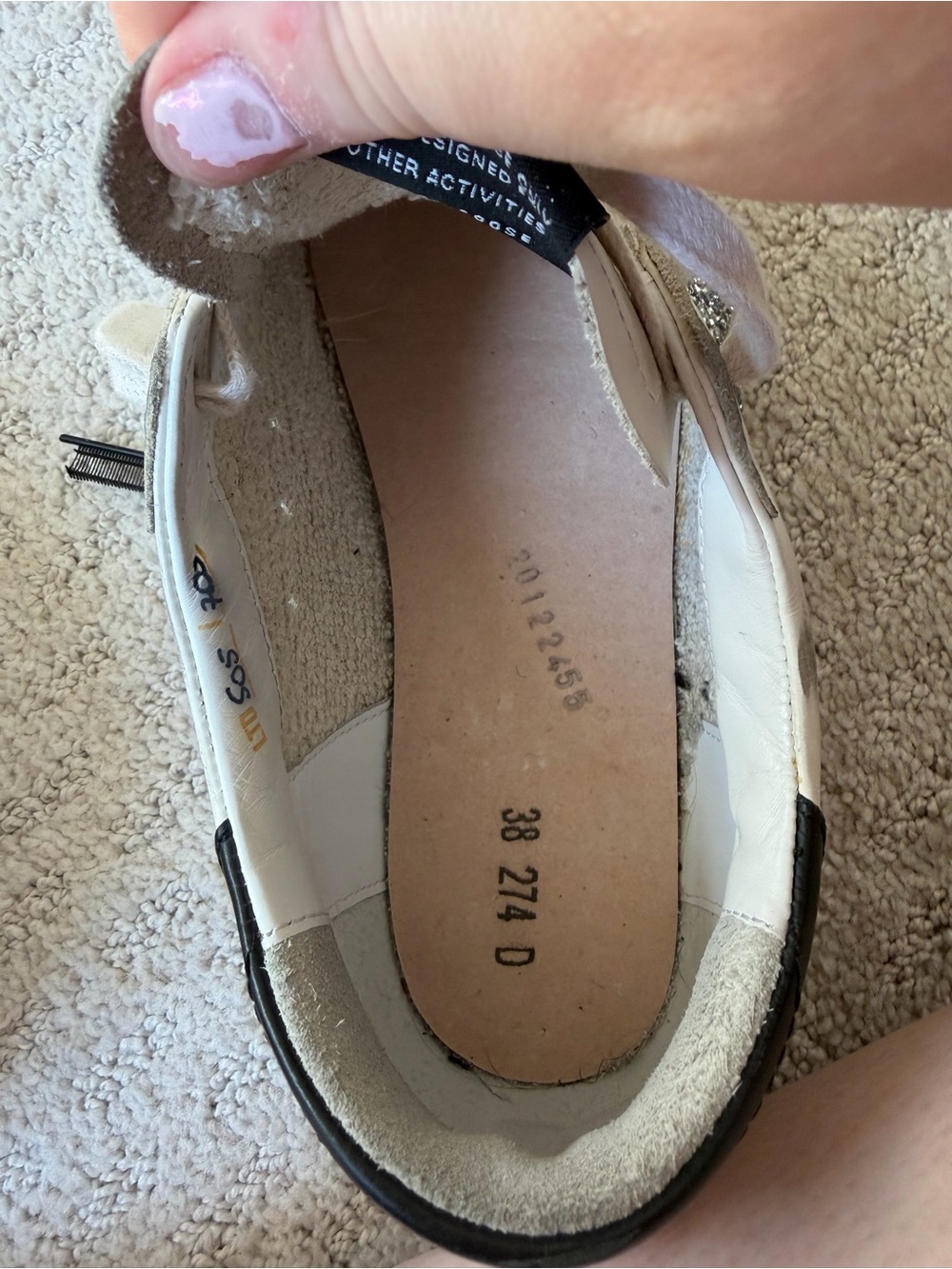 Gently Used Golden Goose Super Stars ⭐️ - Picture 10 of 11